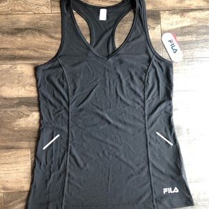 NEW Fila Sheer Tank Top Swim Coverup Run Athlete S‎
